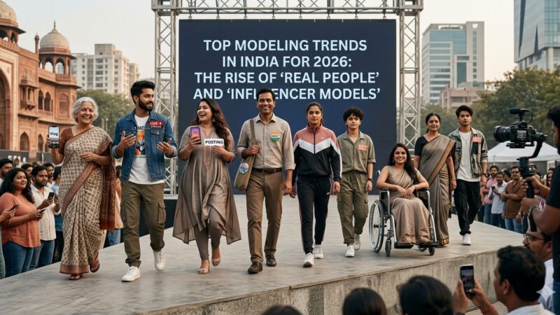 Top Modeling Trends in India for 2026 The Rise of Real People and Influencer Models