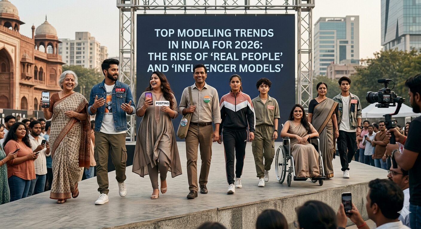 Top Modeling Trends in India for 2026 The Rise of Real People and Influencer Models