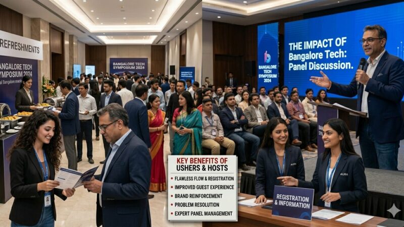 Why Corporate Events in Bangalore Need Professional Hosts and Ushers