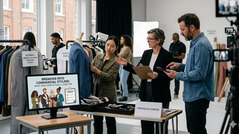 Breaking Into Commercial Styling What Directors Actually Look For