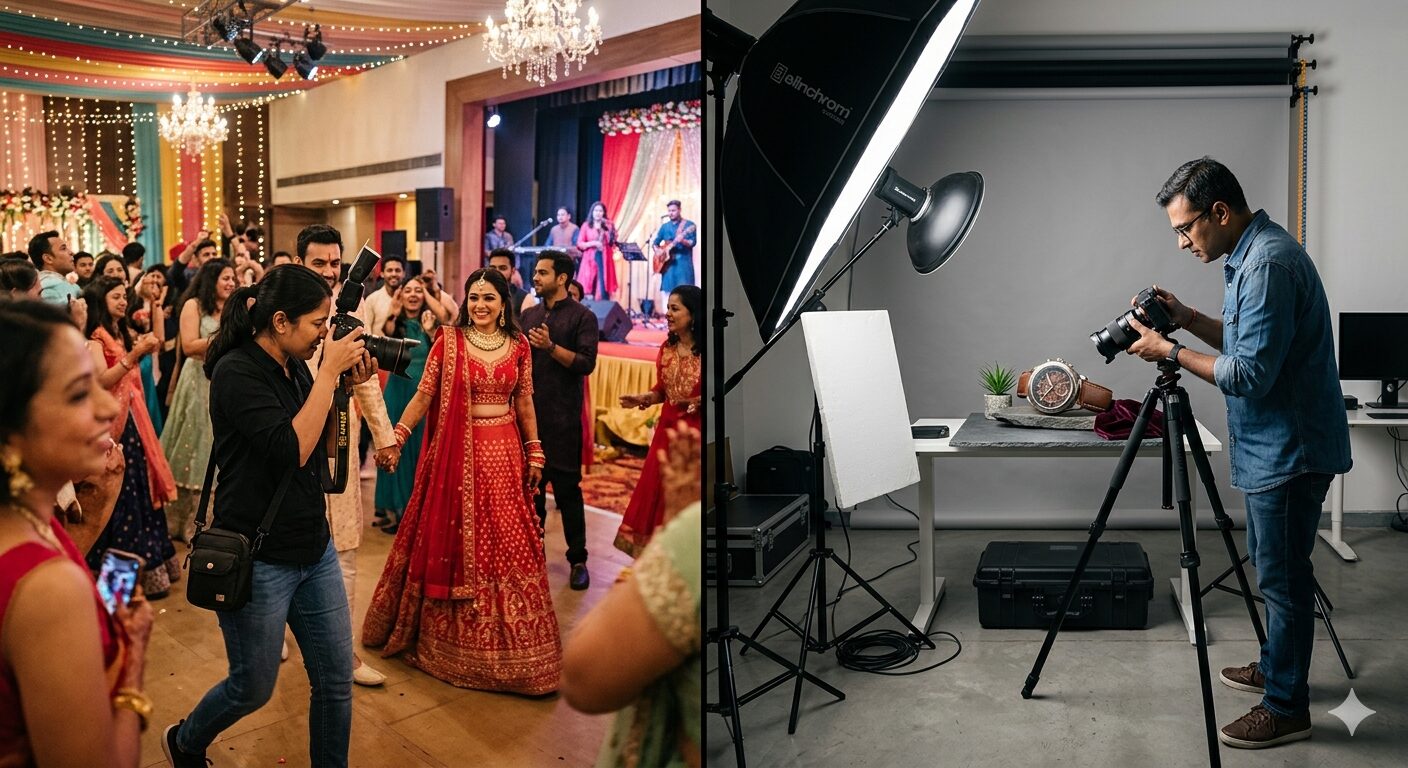 Event Photography vs Commercial Photography Which is Better
