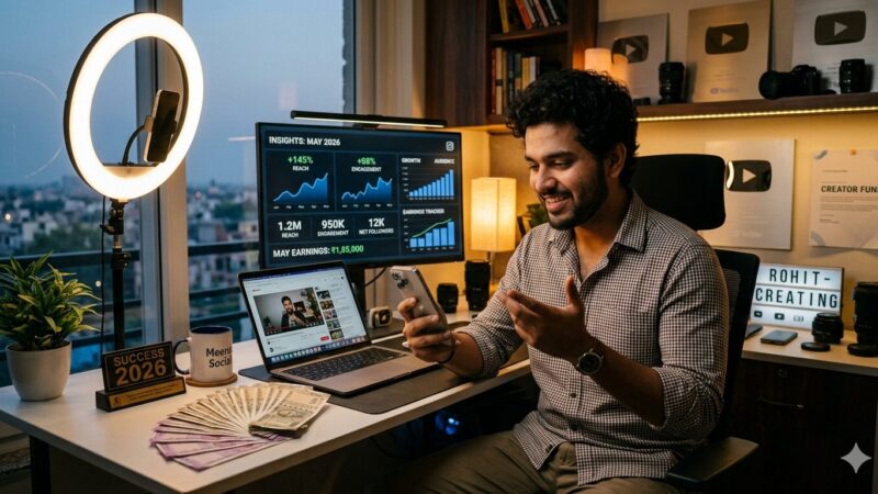 Social Media Monetization in India All Income Sources Explained