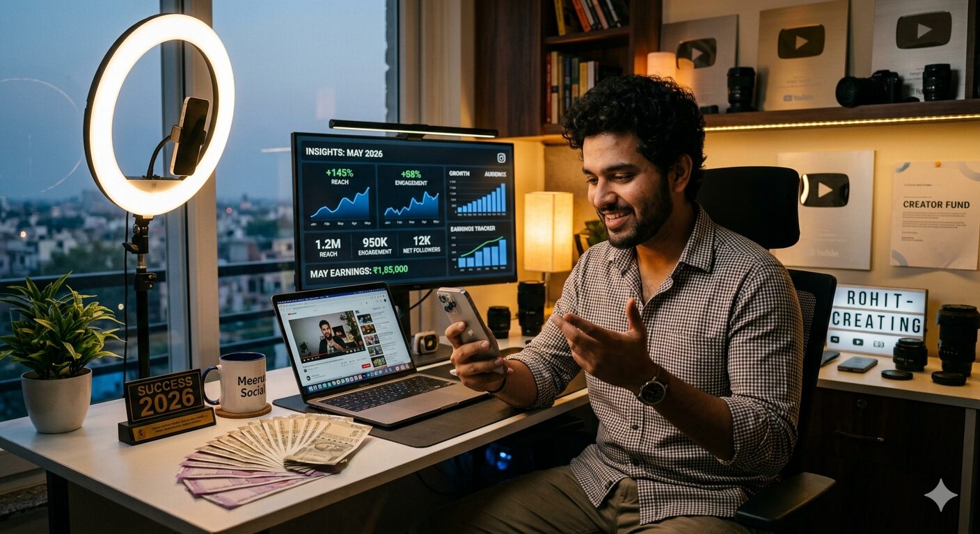 Social Media Monetization in India All Income Sources Explained