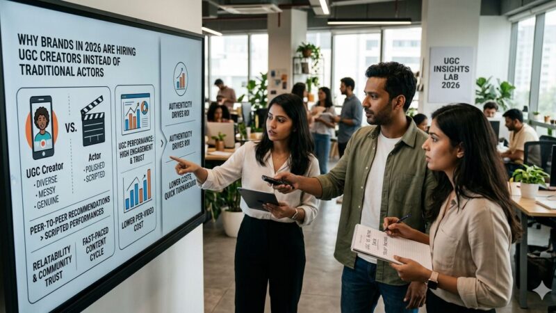 Why Brands in 2026 Are Hiring UGC Creators Instead of Traditional Actors