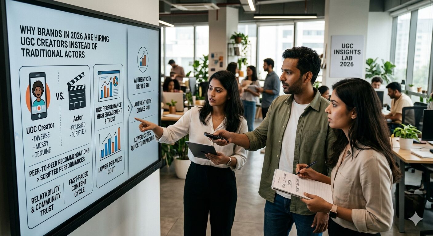 Why Brands in 2026 Are Hiring UGC Creators Instead of Traditional Actors