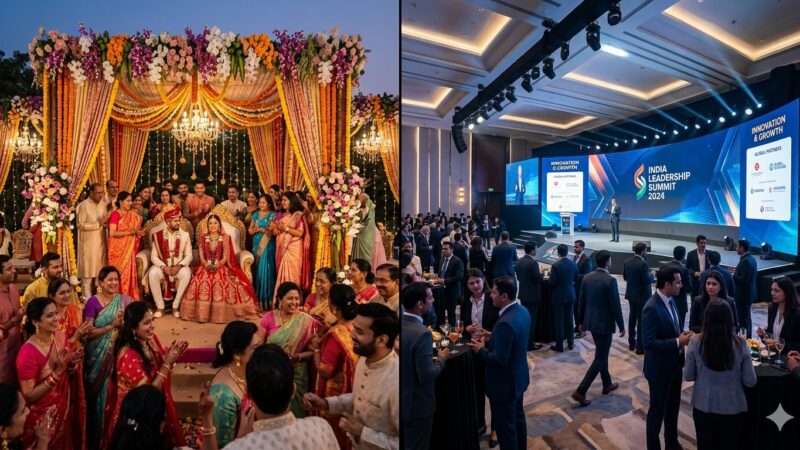 Why Corporate Events Pay More Than Weddings in India