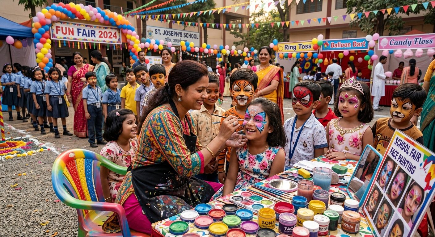 Best Face Painting Ideas for School Events and Carnivals
