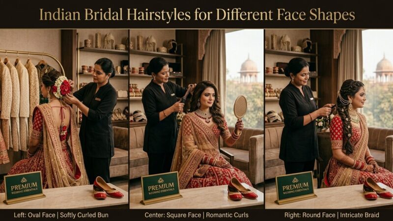 Best Hairstyles for Indian Brides Based on Face Shape