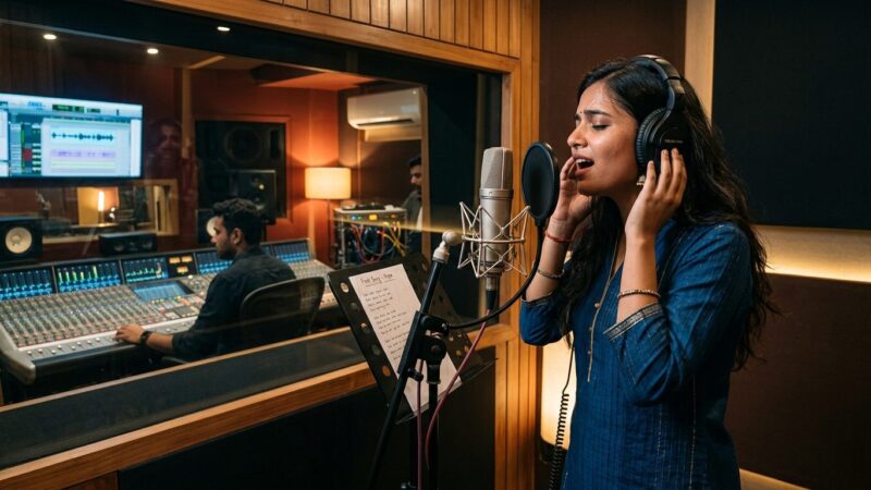Complete Guide to Recording Your First Song in a Professional Music Studio