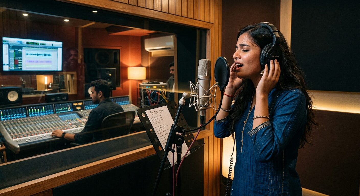 Complete Guide to Recording Your First Song in a Professional Music Studio