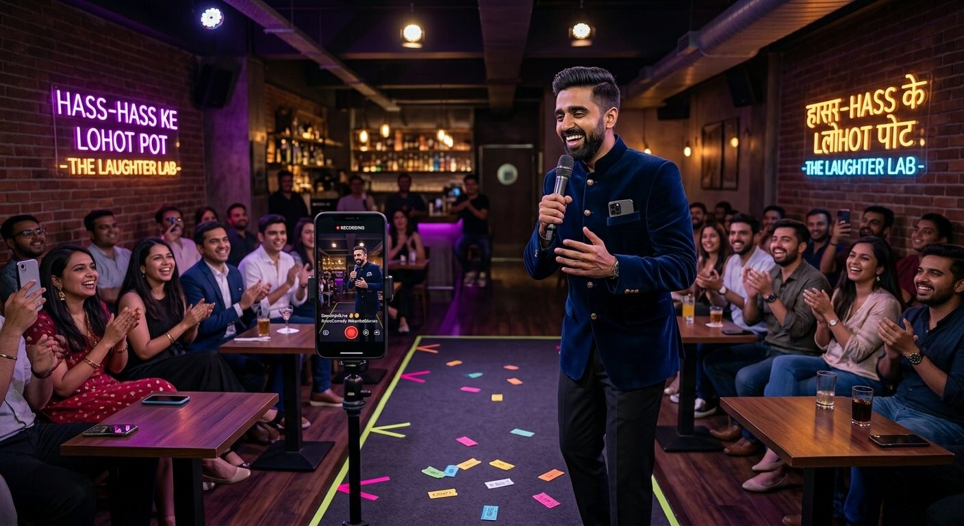 How Indian Stand-Up Comedians Are Building Careers Through Social Media