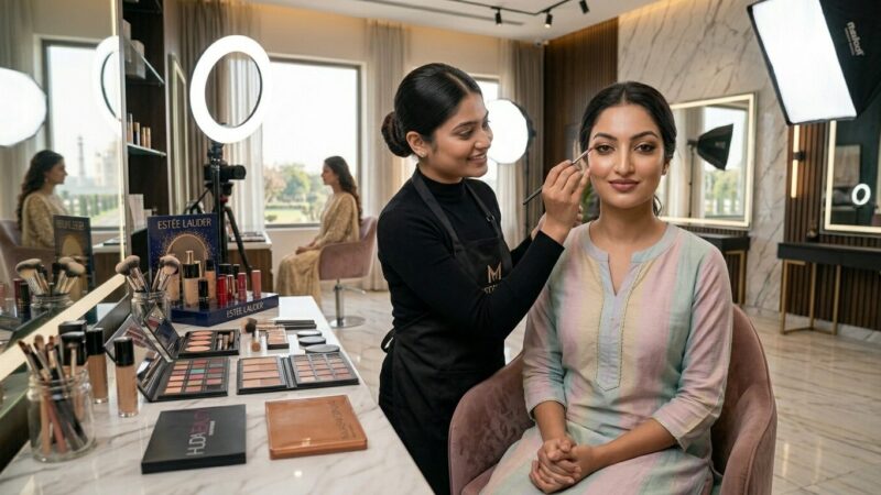 How Professional Makeup Artists Transform Your Wedding Look