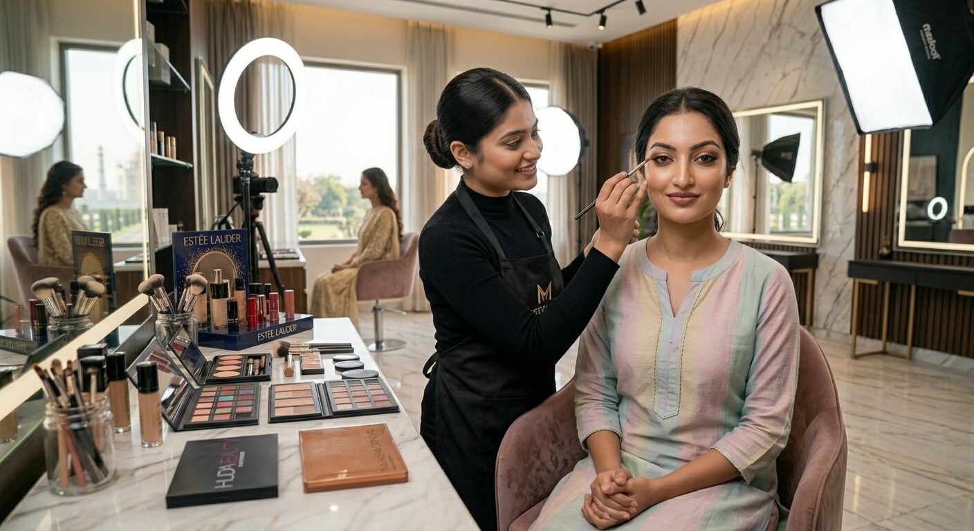 How Professional Makeup Artists Transform Your Wedding Look