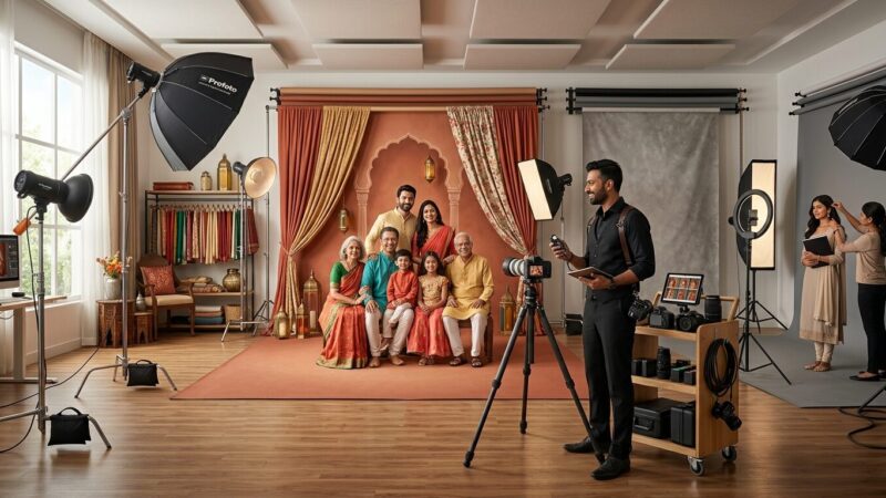 How to Choose the Best Photo Studio for Family, Wedding & Portfolio Shoots