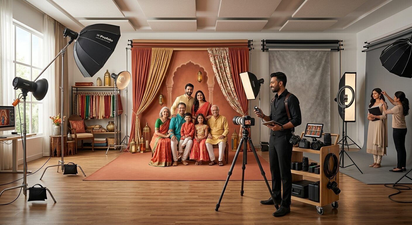 How to Choose the Best Photo Studio for Family, Wedding & Portfolio Shoots