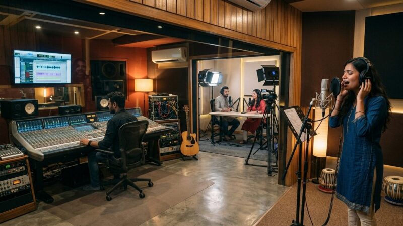 How to Choose the Right Music Studio for Recording Songs and Podcasts