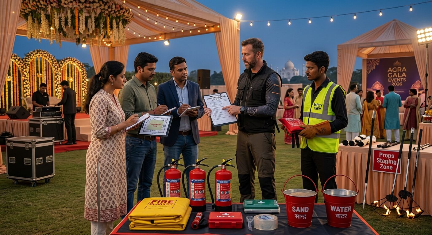 How to Hire a Professional Fire Performer Safely in India