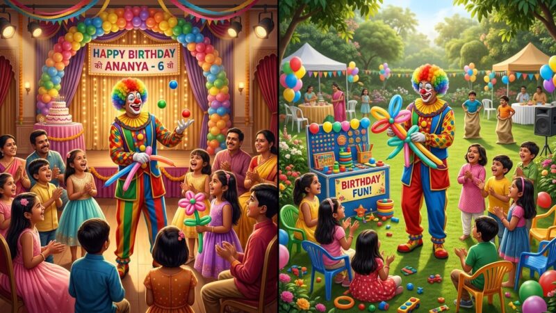 Indoor vs Outdoor Clown Shows Which Works Better