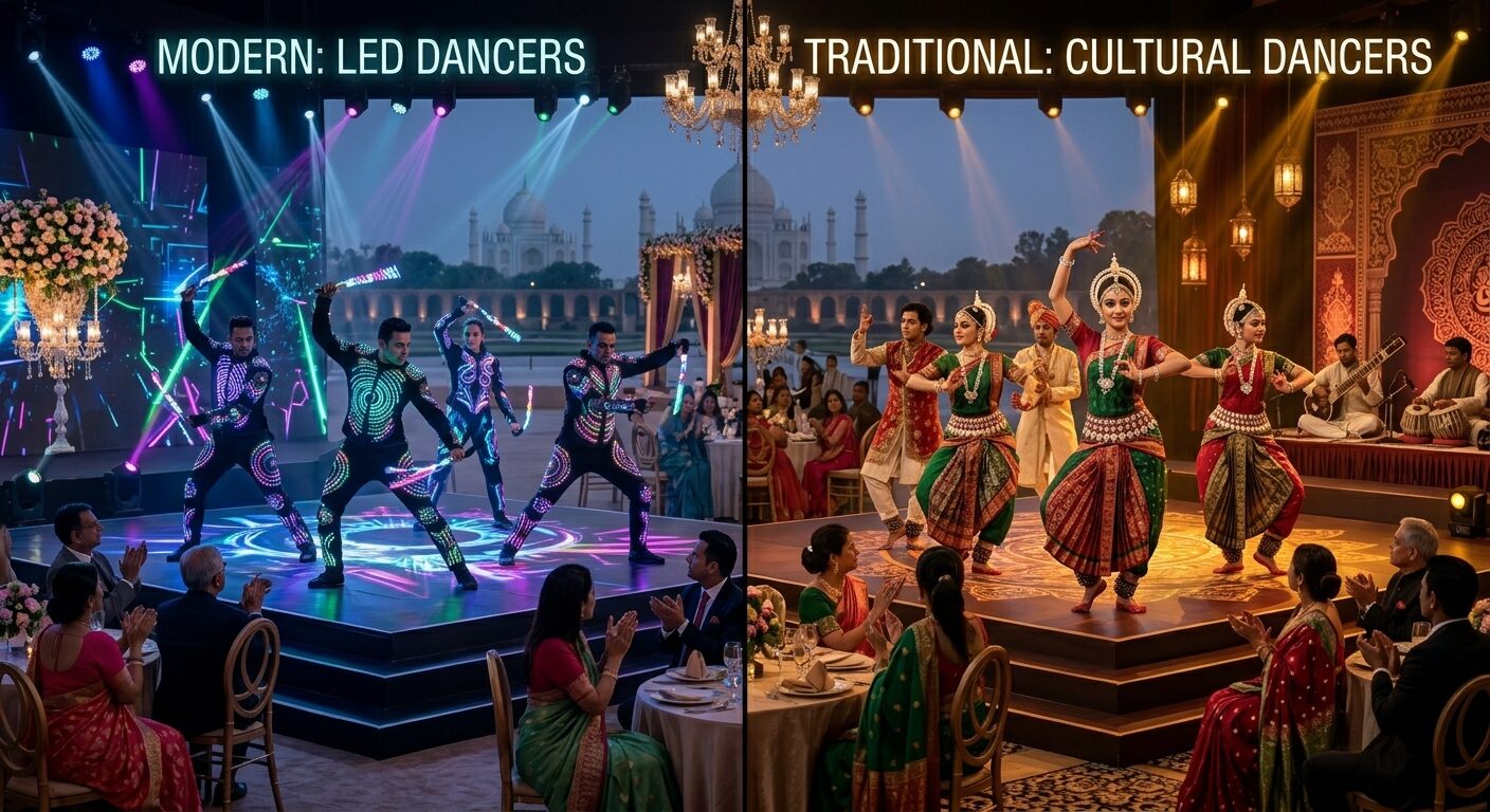 LED Dancers vs Traditional Dance Performances What's the Difference