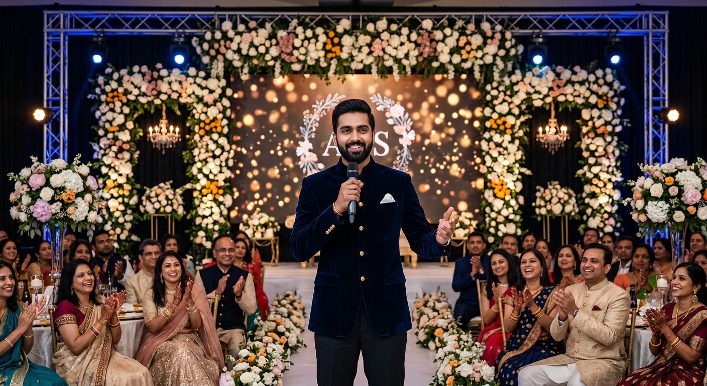 What Makes a Great Wedding Host or Stage Anchor