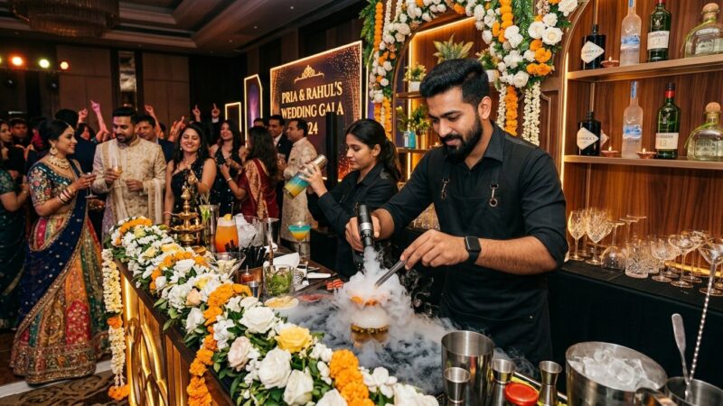 Why Every Indian Wedding Needs a Professional Mixologist