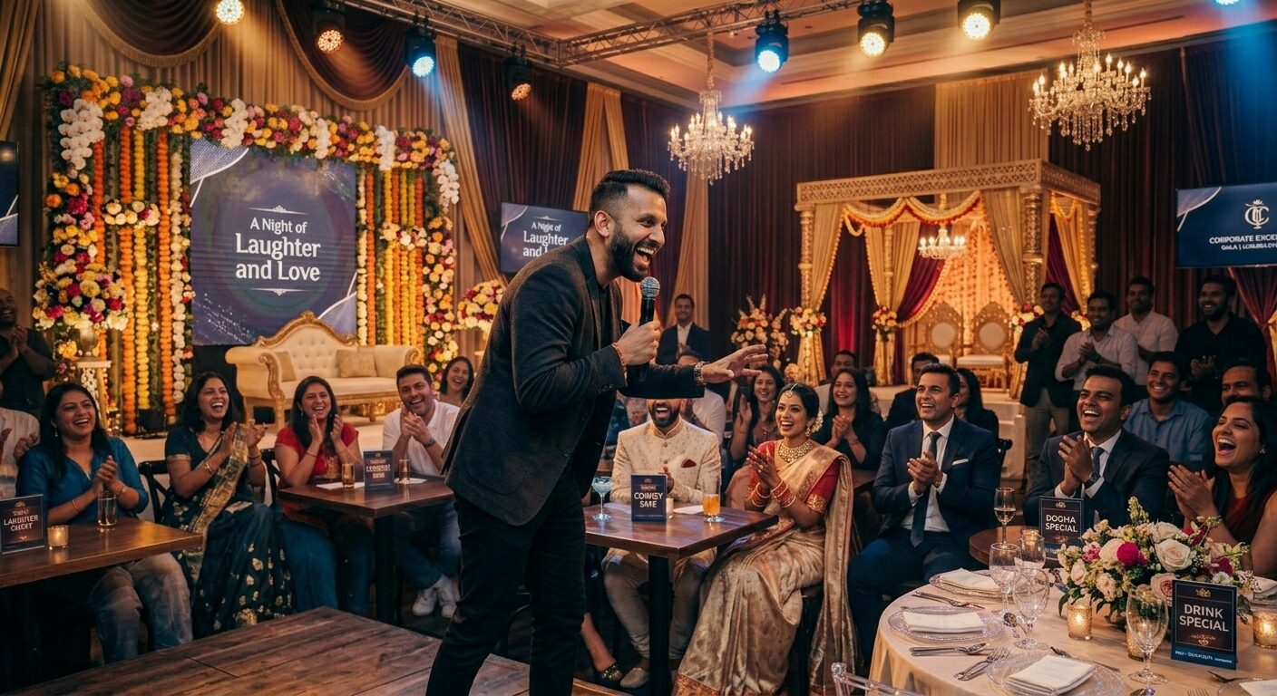 Why Stand-Up Comedy Shows Are Trending at Indian Events
