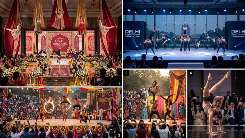 Best Events to Hire Acrobats and Gymnasts in Delhi