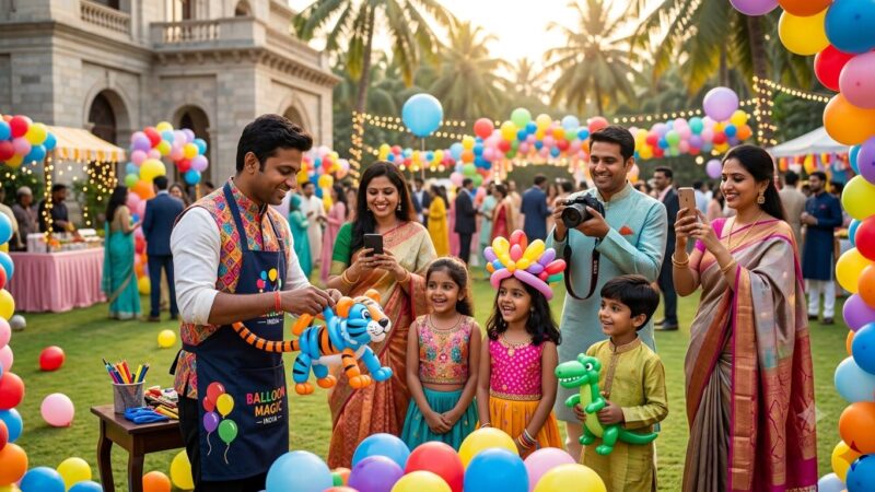 Best Events to Hire a Balloon Twister in India