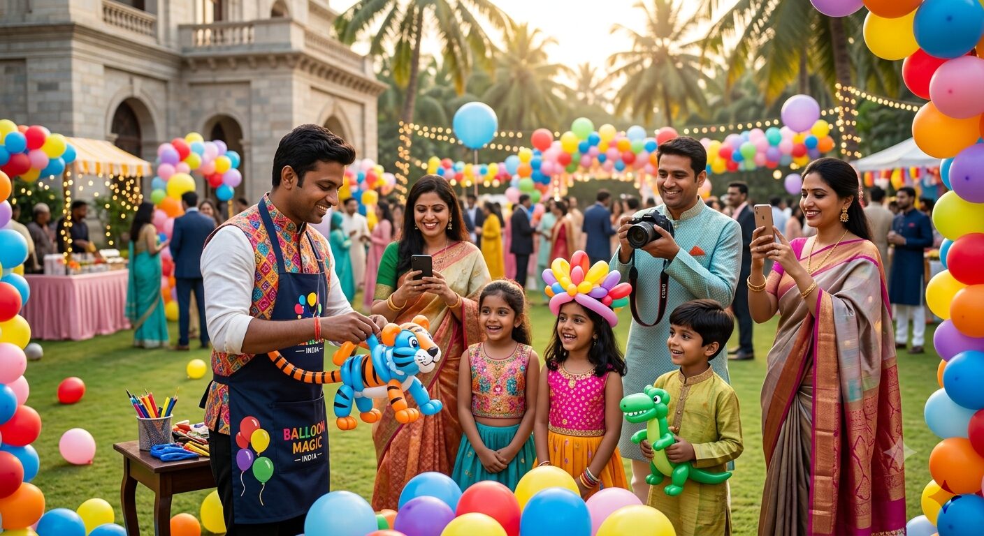 Best Events to Hire a Balloon Twister in India
