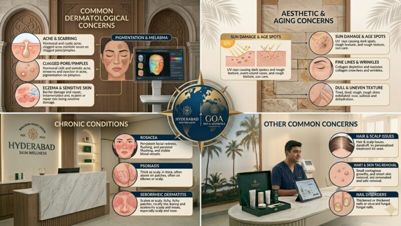 Common Skin Concerns Treated at Professional Skin Wellness Clinics