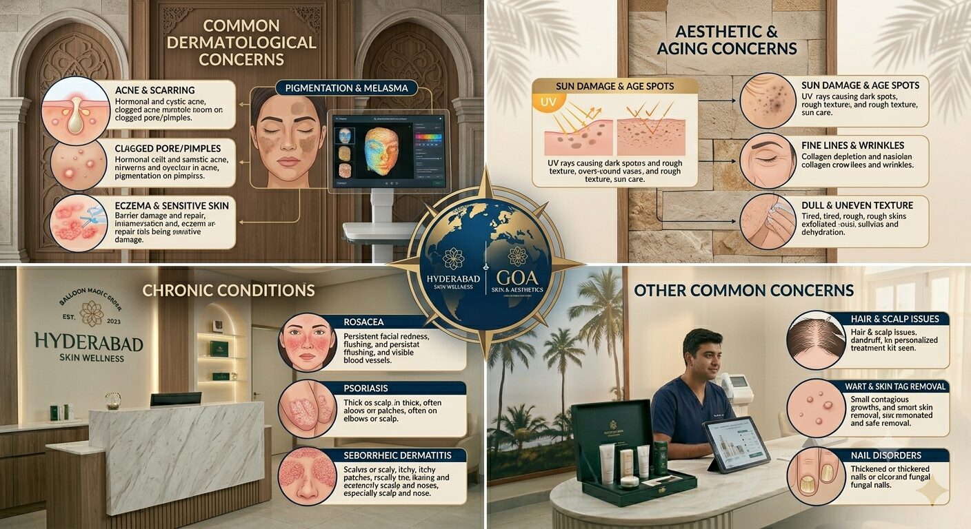 Common Skin Concerns Treated at Professional Skin Wellness Clinics